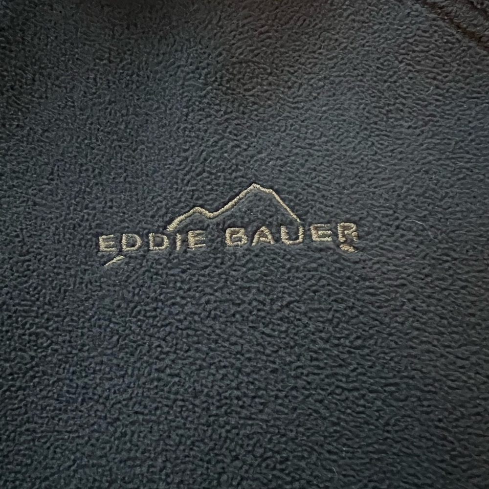 Eddie Bauer Navy Fleece Jacket